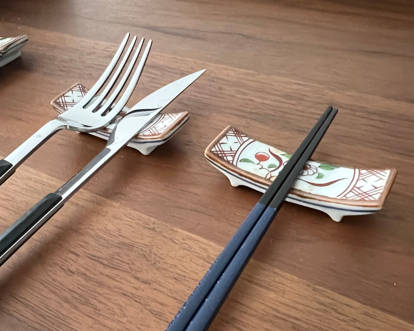 SET OF 5 VINTAGE ARITA-YAKI HASHIOKI