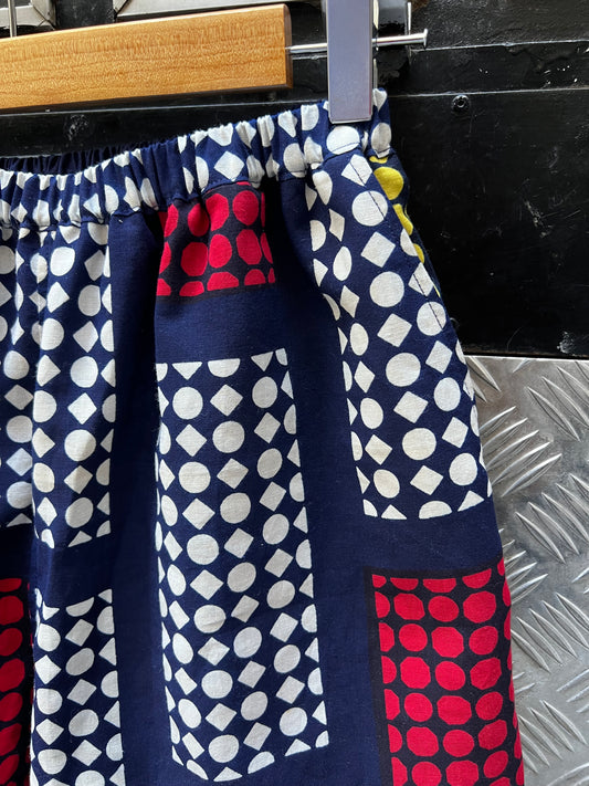 Upcycled Yukata Cotton Shorts · DOTTO ドット