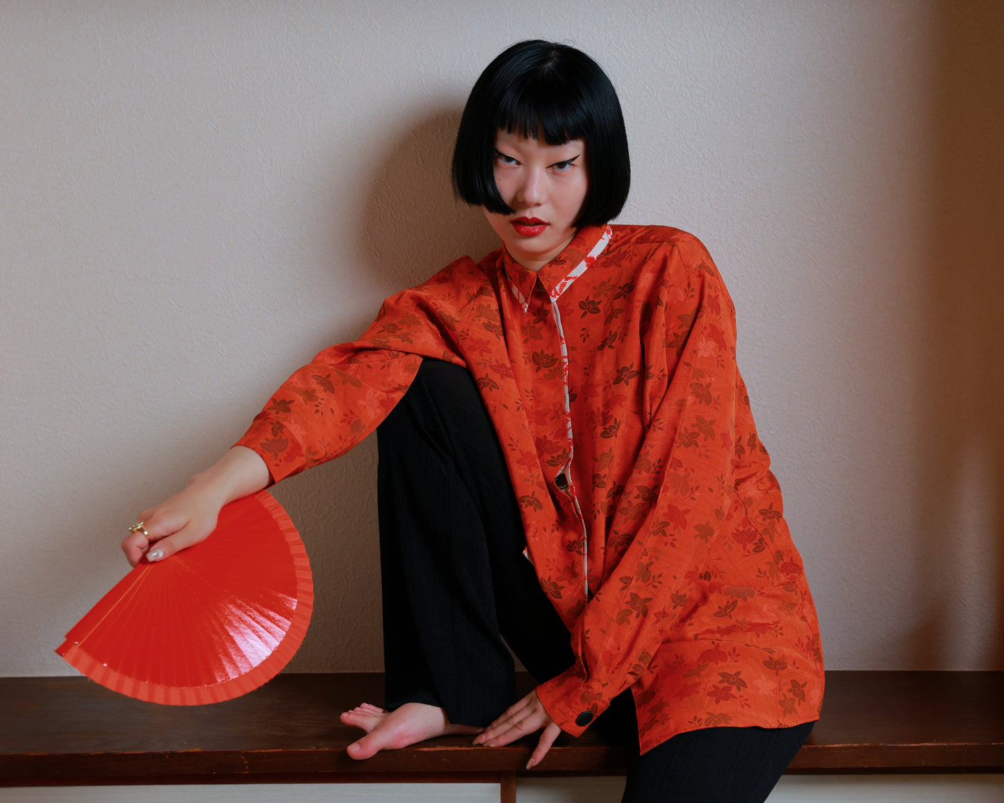 UPCYCLED KIMONO SHIRT・AKIMATSURI 秋祭