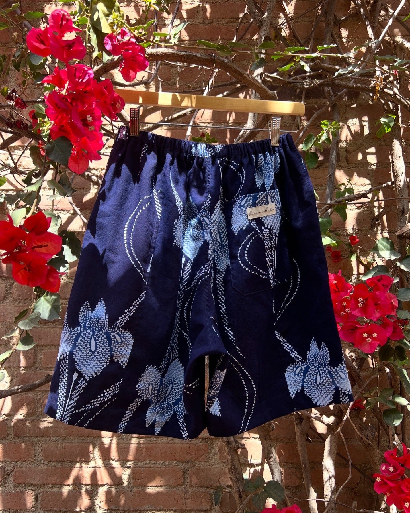 UPCYCLED YUKATA SHORTS・AYAME アヤメ