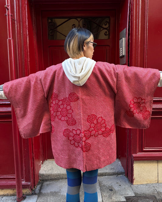 SHIBORI HAORI・RINGO-AME 林檎飴