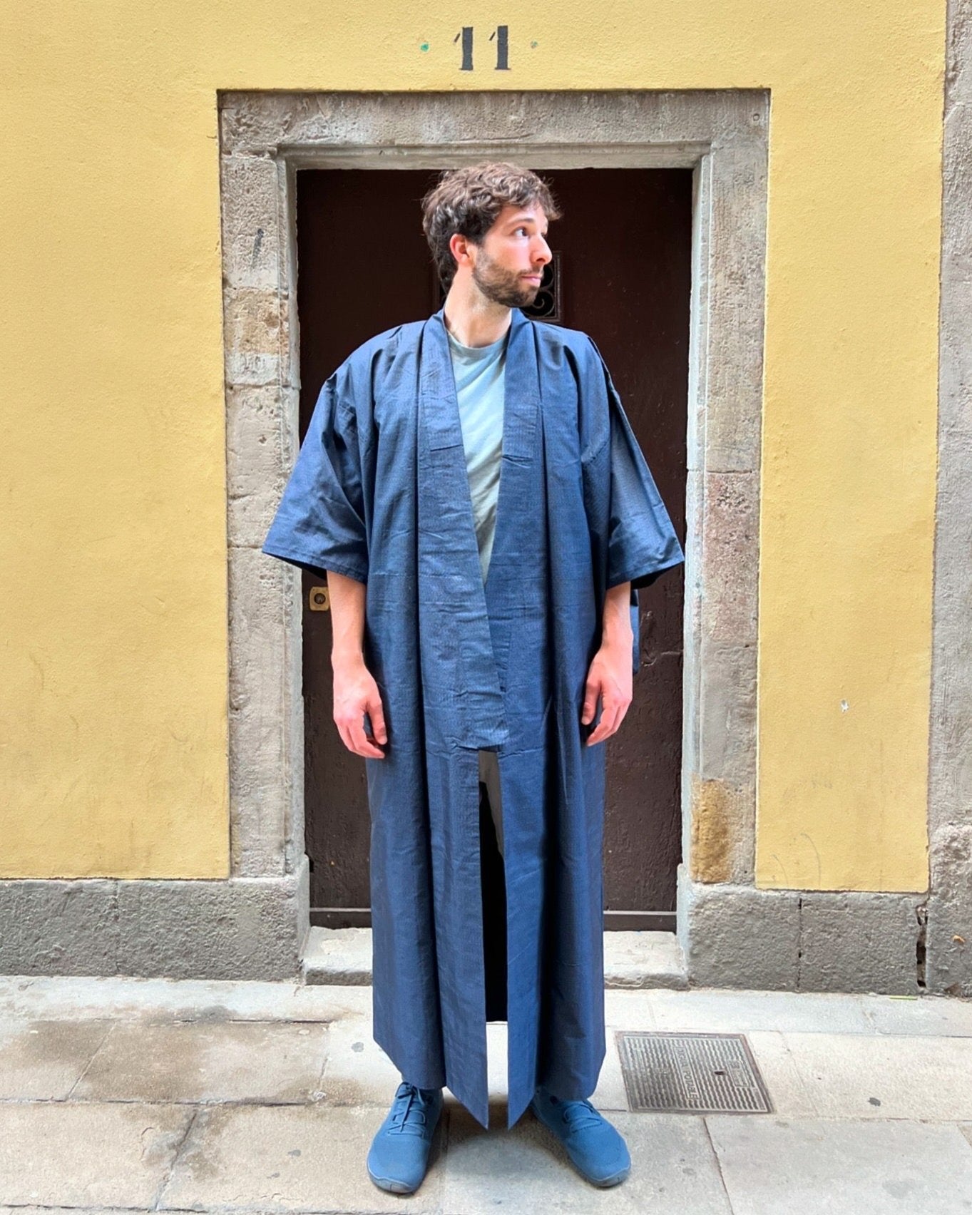 MEN'S / UNISEX KIMONO • KONJYŌ 紺青