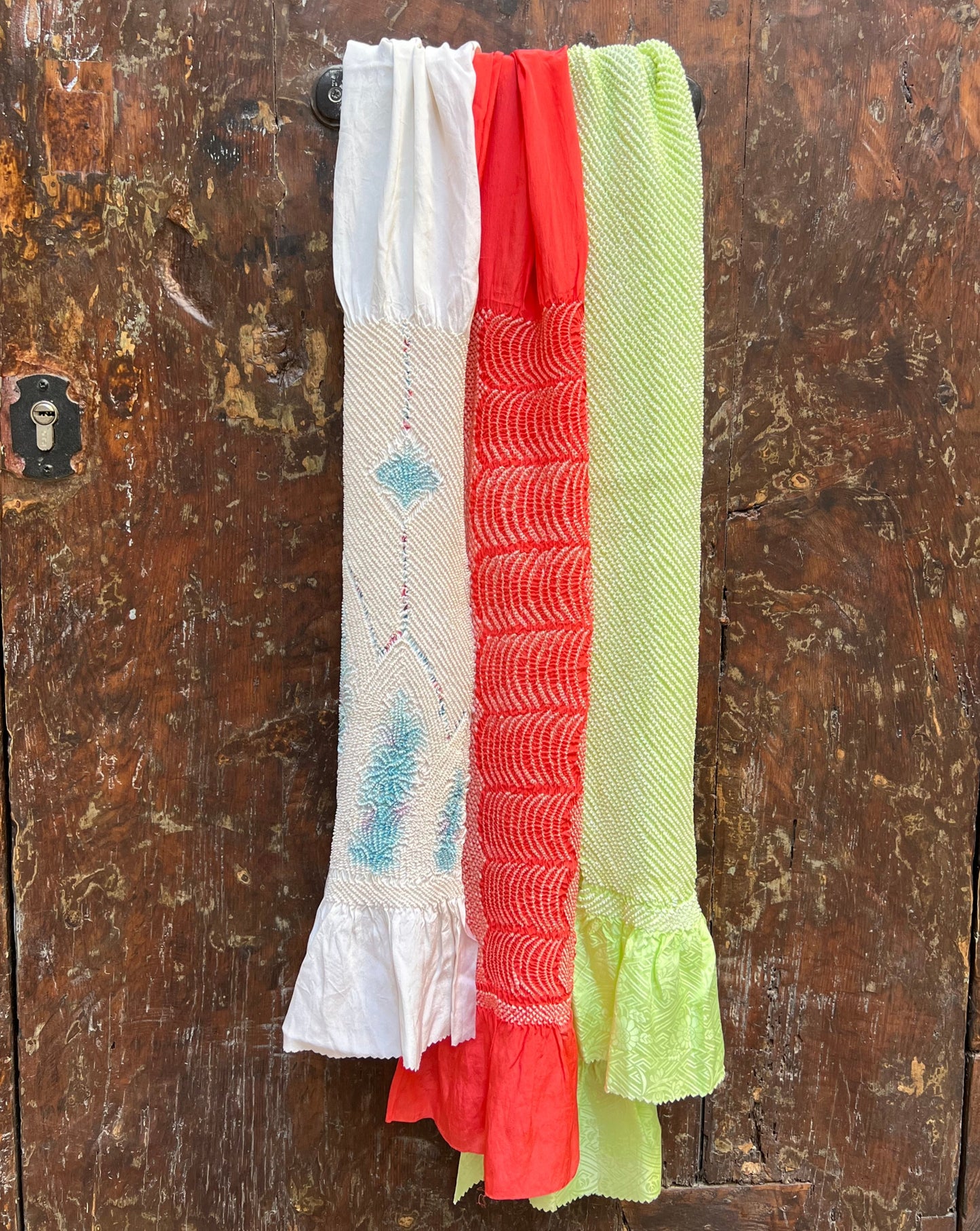 SILK OBIAGE / SCARF・SHINME 新芽