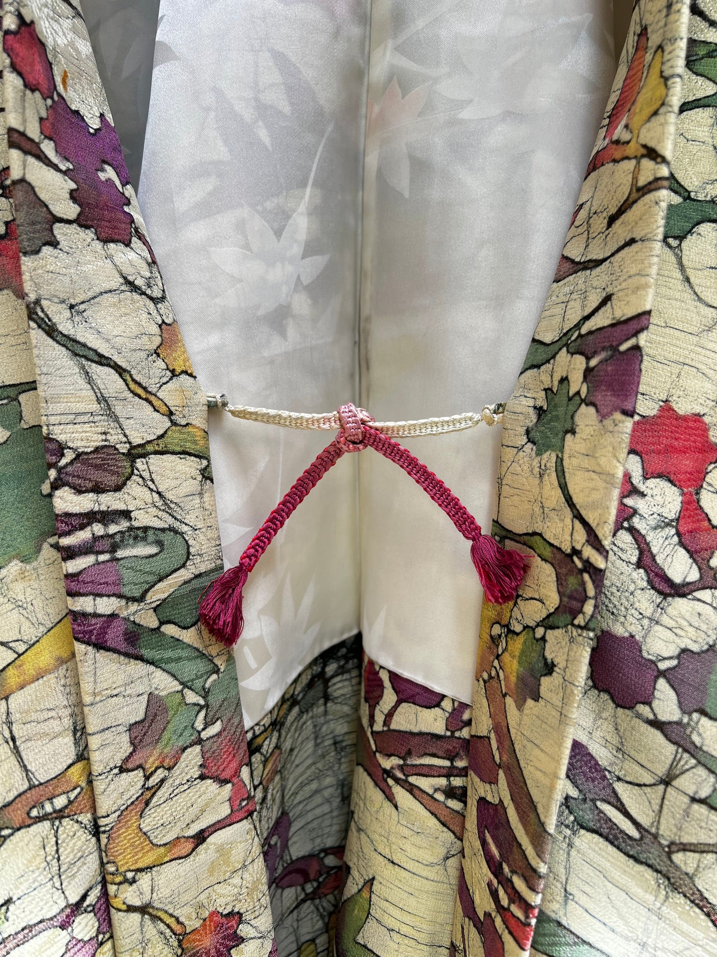 Vintage Silk Haori Jacket · HANAMEIRO 花迷路