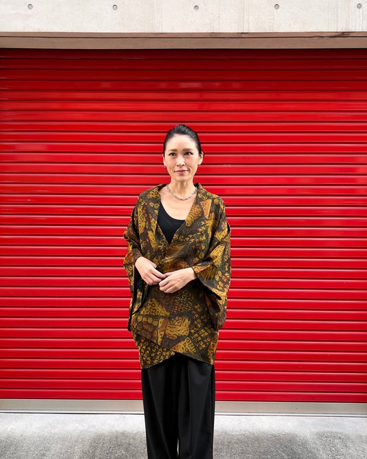 HAORI JACKET WITH CLOSURE・HYŌ ヒョウ