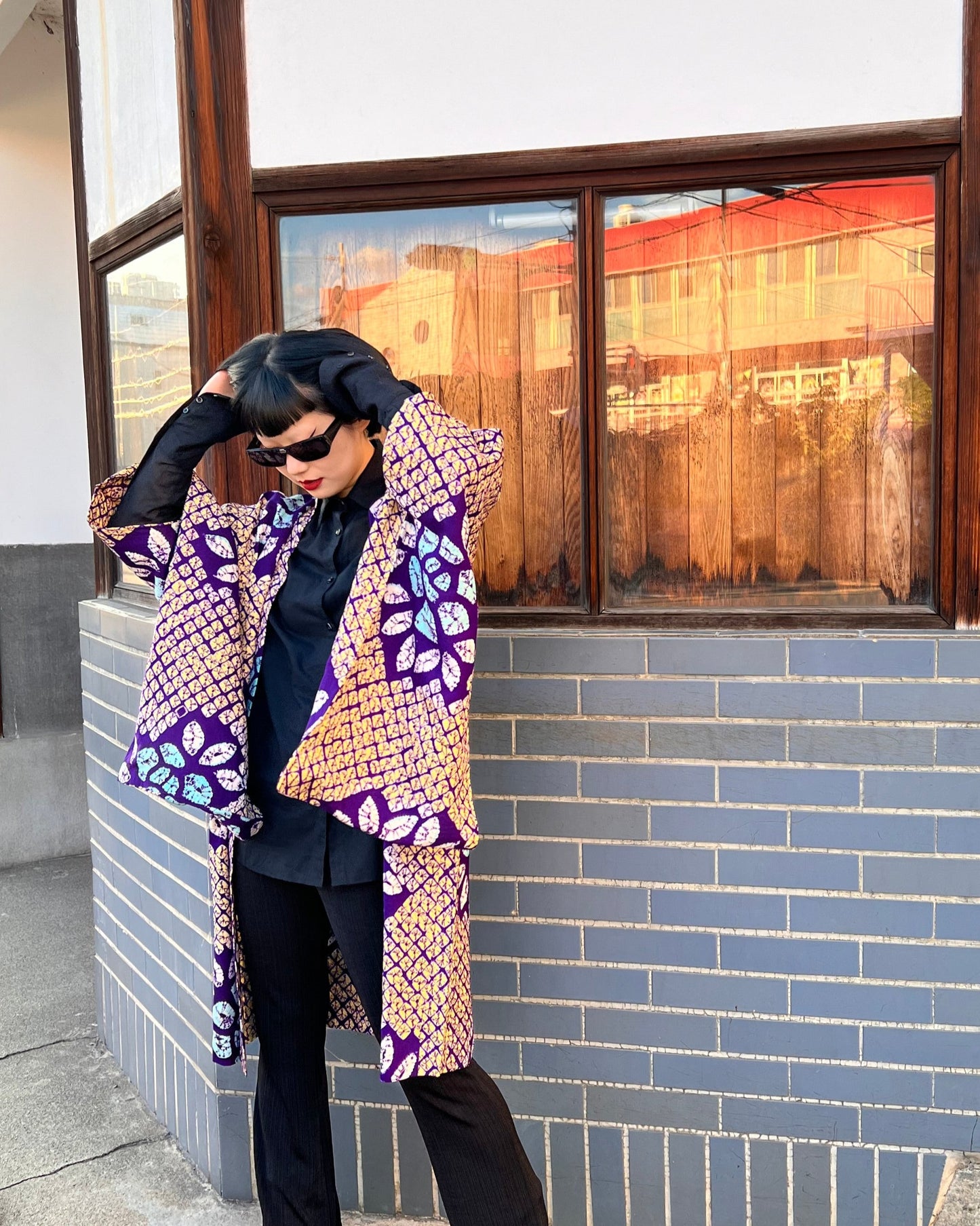 ANTIQUE SHIBORI HAORI・BANKA 晩夏