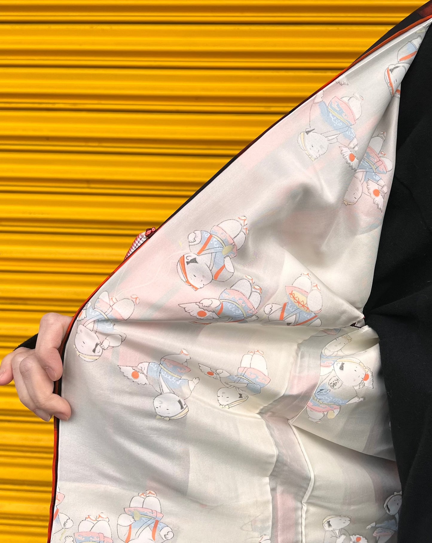 HAORI x UPCYCLED KIMONO UNISEX PANT SET・SHOWA CHIC 昭和チック