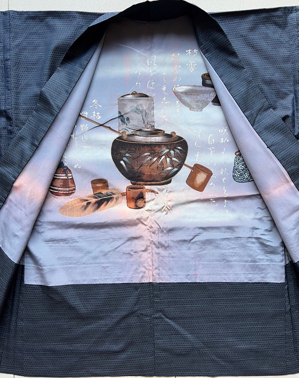 MEN'S / UNISEX HAORI・KONN紺