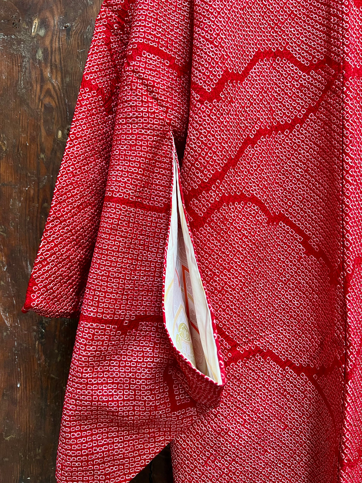 Vintage Shibori Haori・Benika 紅華