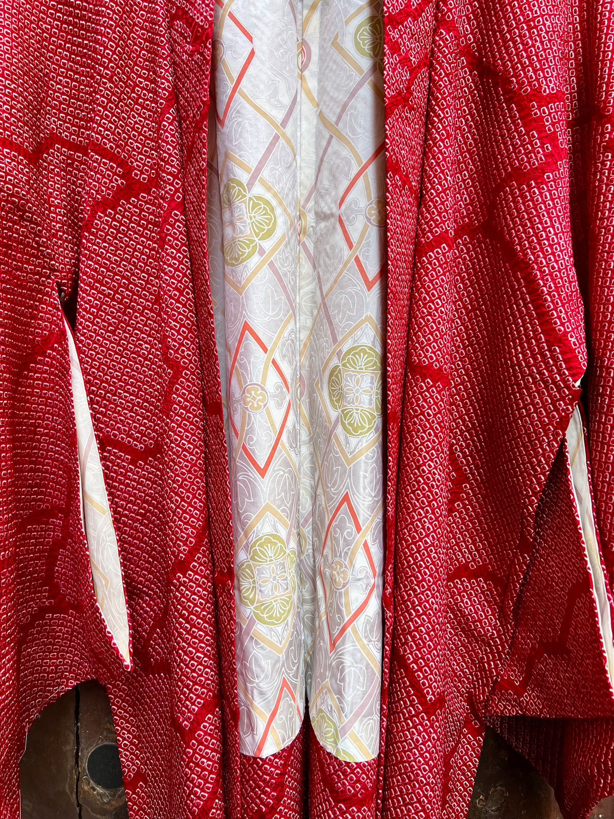 Vintage Shibori Haori・Benika 紅華