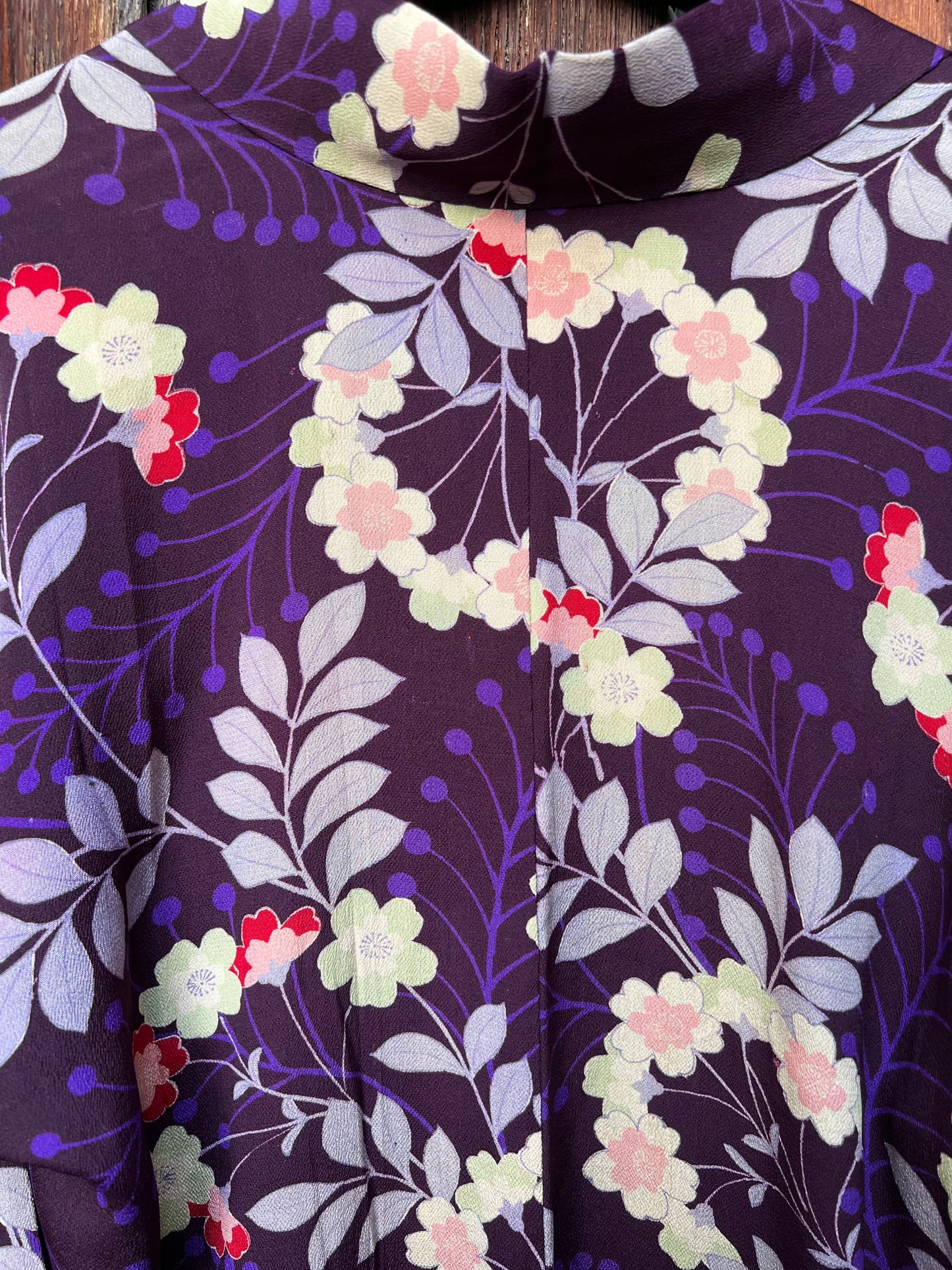 Vintage Silk Haori Jacket・HANA KANMURI・花冠