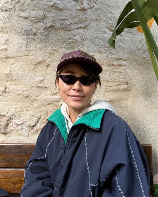 UPCYCLED OBI BASEBALL CAP・KIBATSU 奇抜