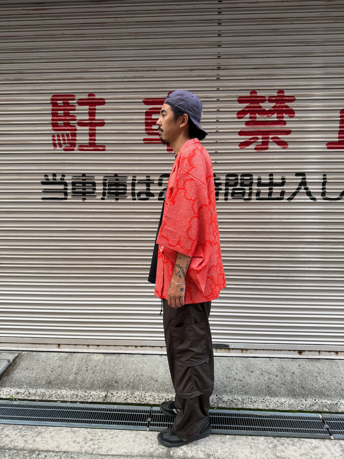 Vintage Shibori Haori Jacket・SHUKA・朱華