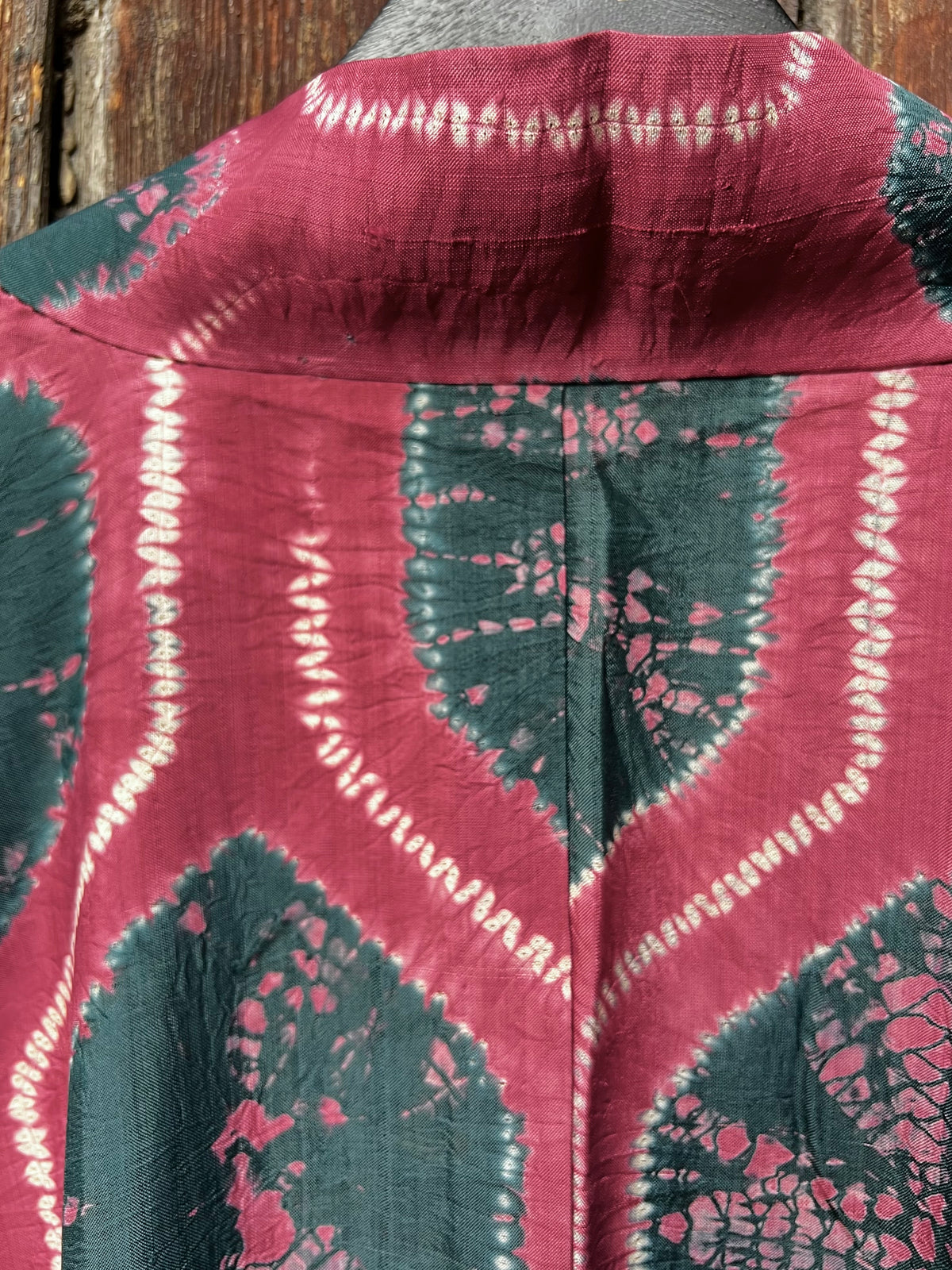 Vintage Silk Haori Jacket・BENISUI・紅翠