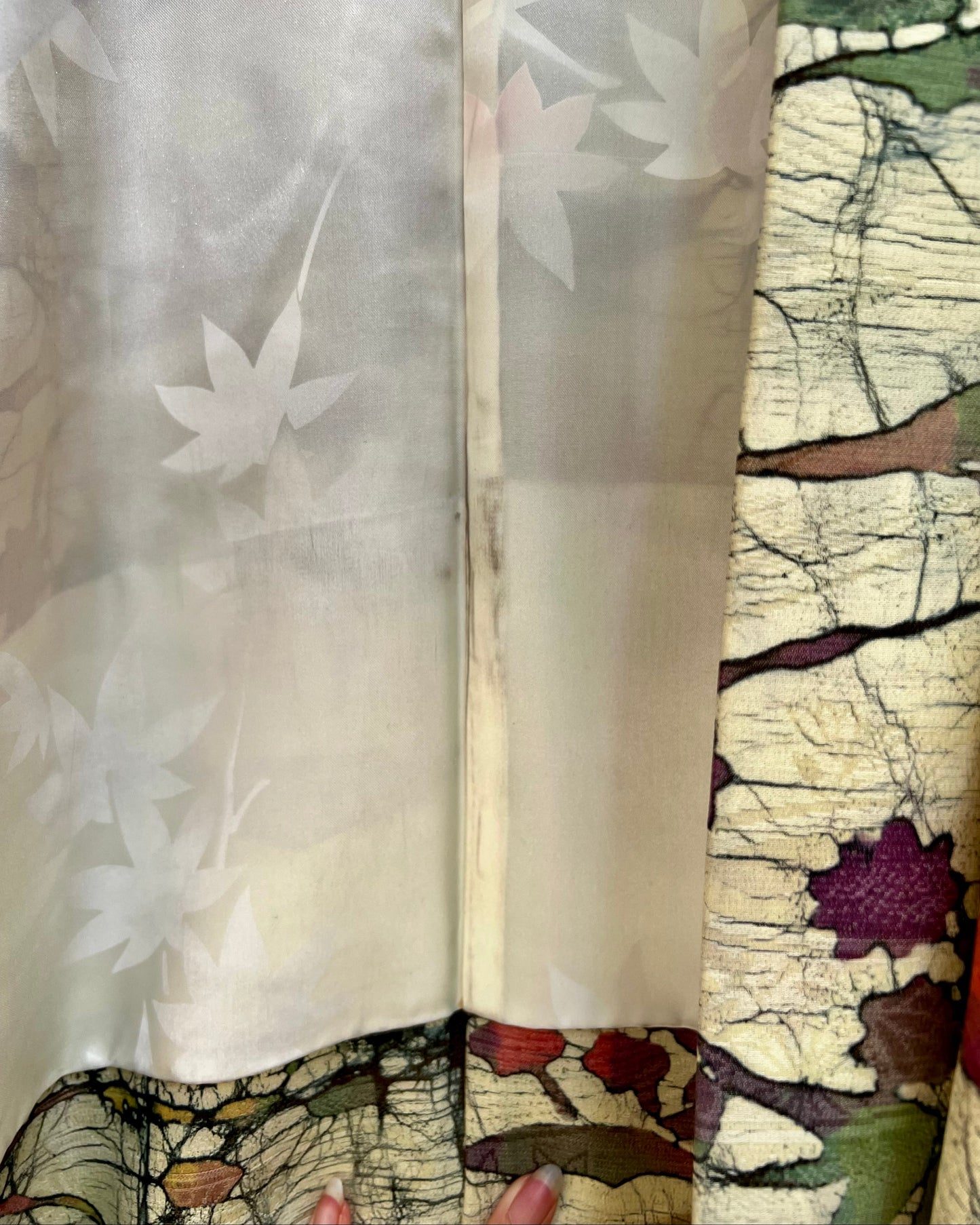 Vintage Silk Haori Jacket · HANAMEIRO 花迷路