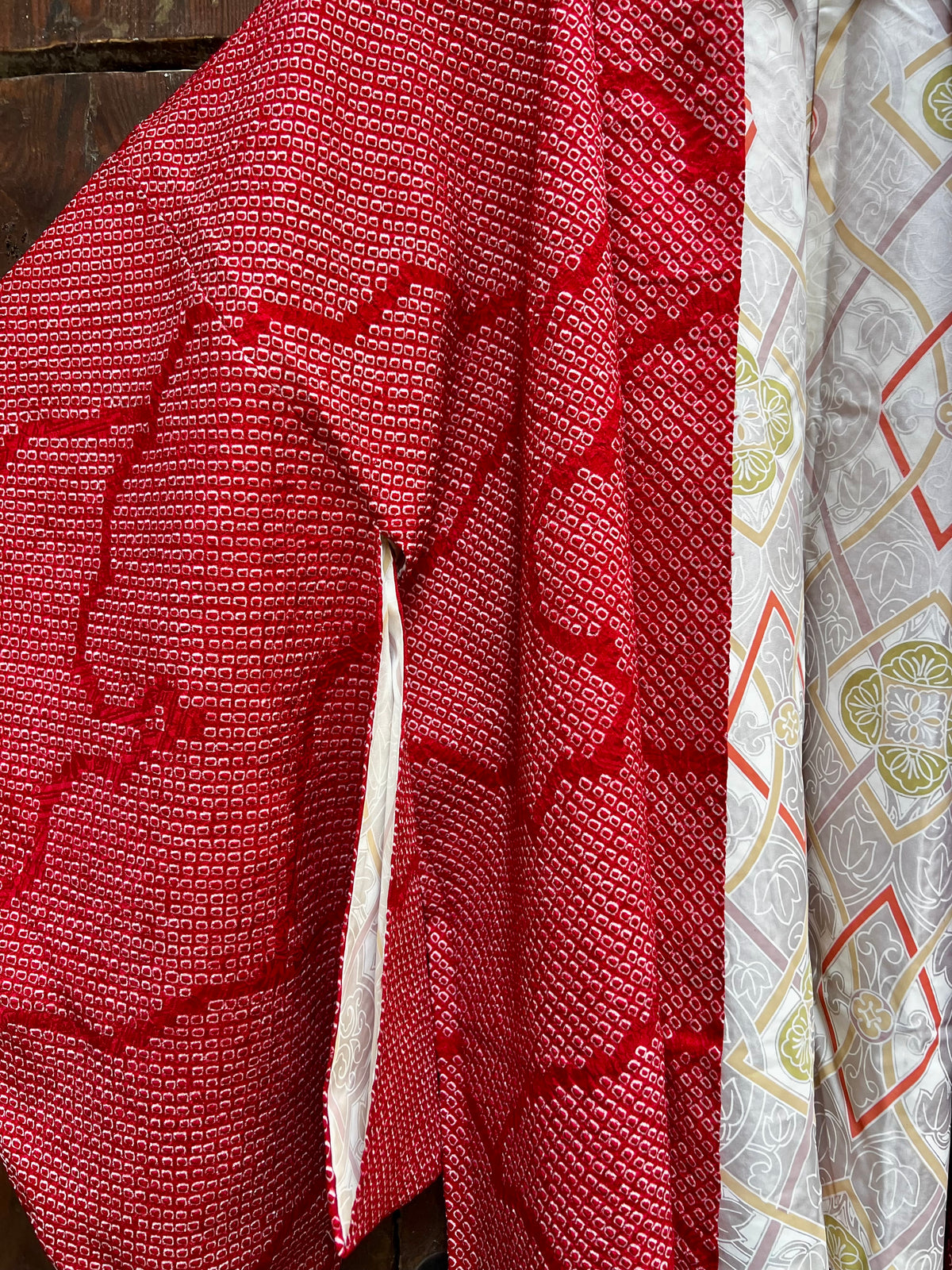 Vintage Shibori Haori・Benika 紅華