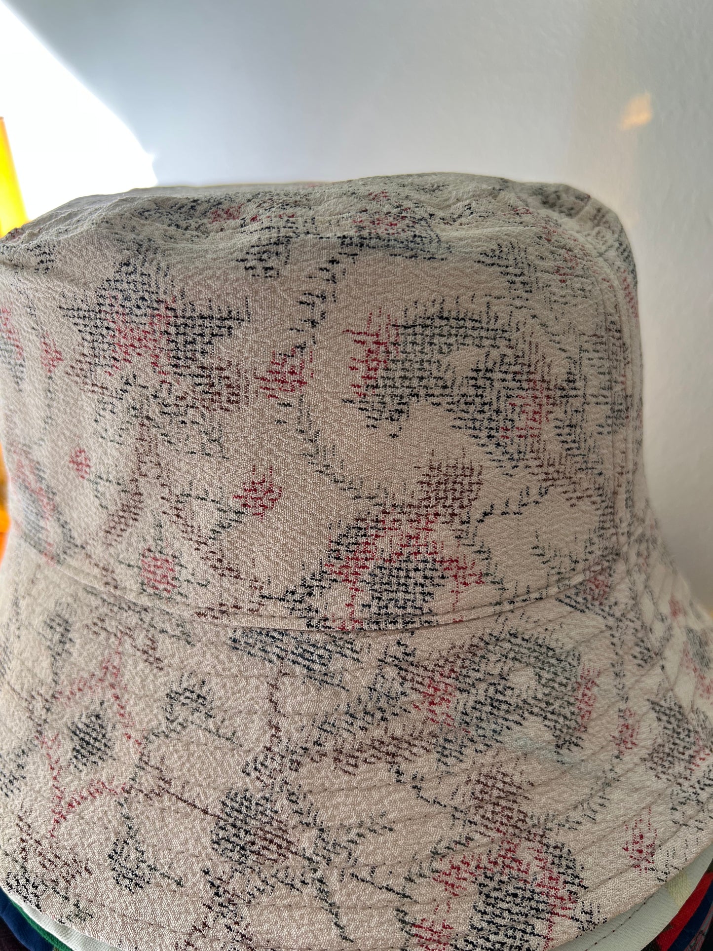 UPCYCLED KIMONO BUCKET HAT・KARAHANA 唐花