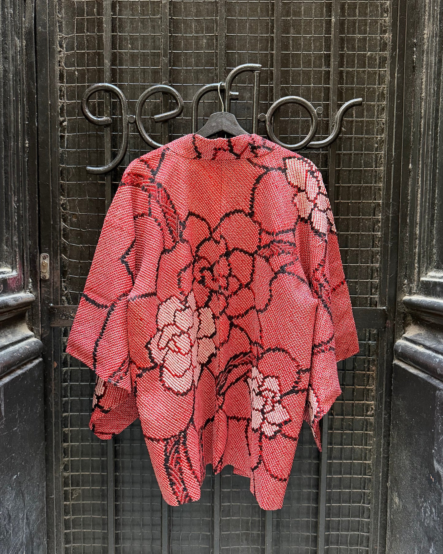 SHIBORI HAORI・TSUBAKI 椿