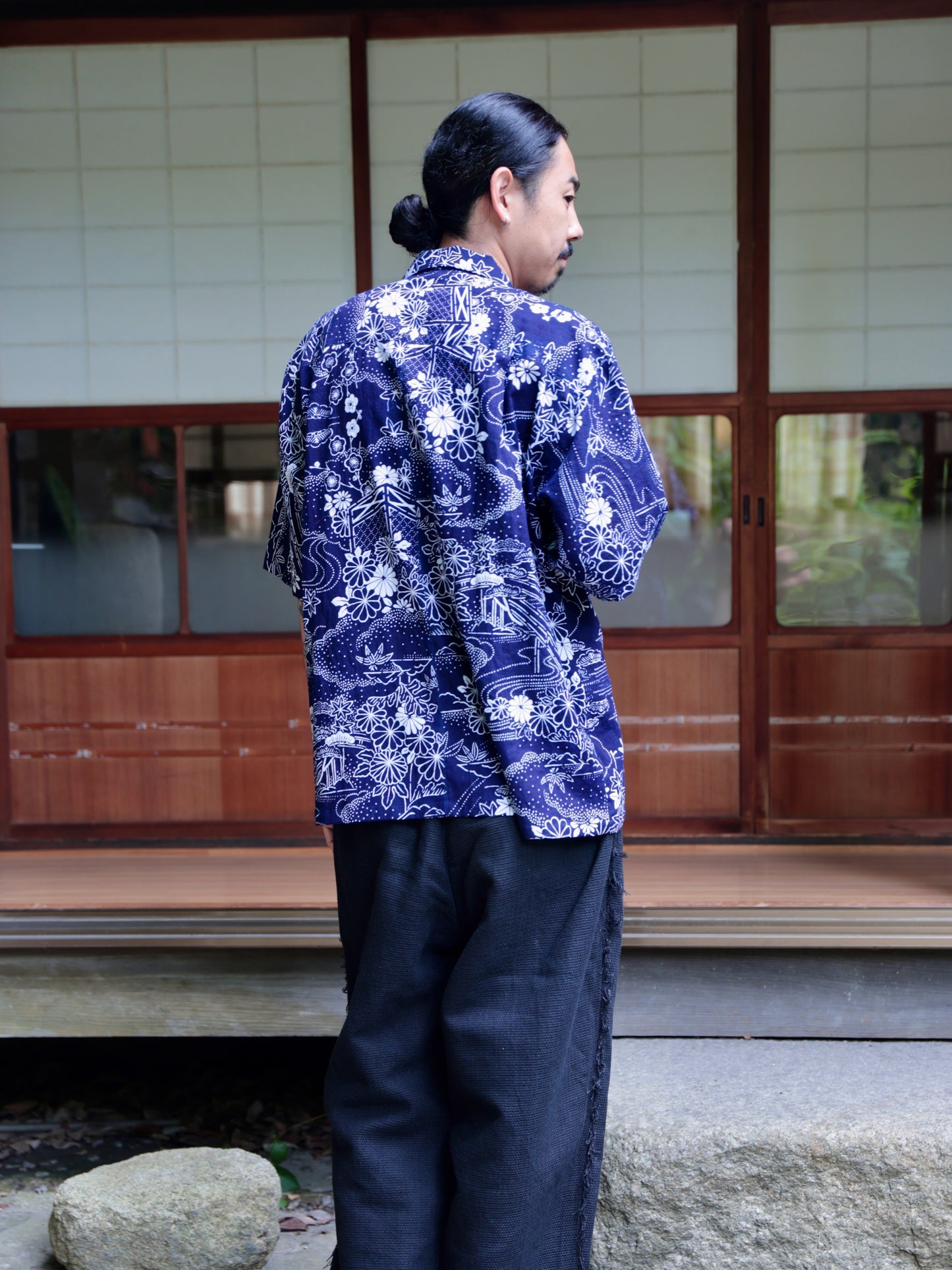 Yukata Aloha Shirt・NATSU NO YORU 夏の夜