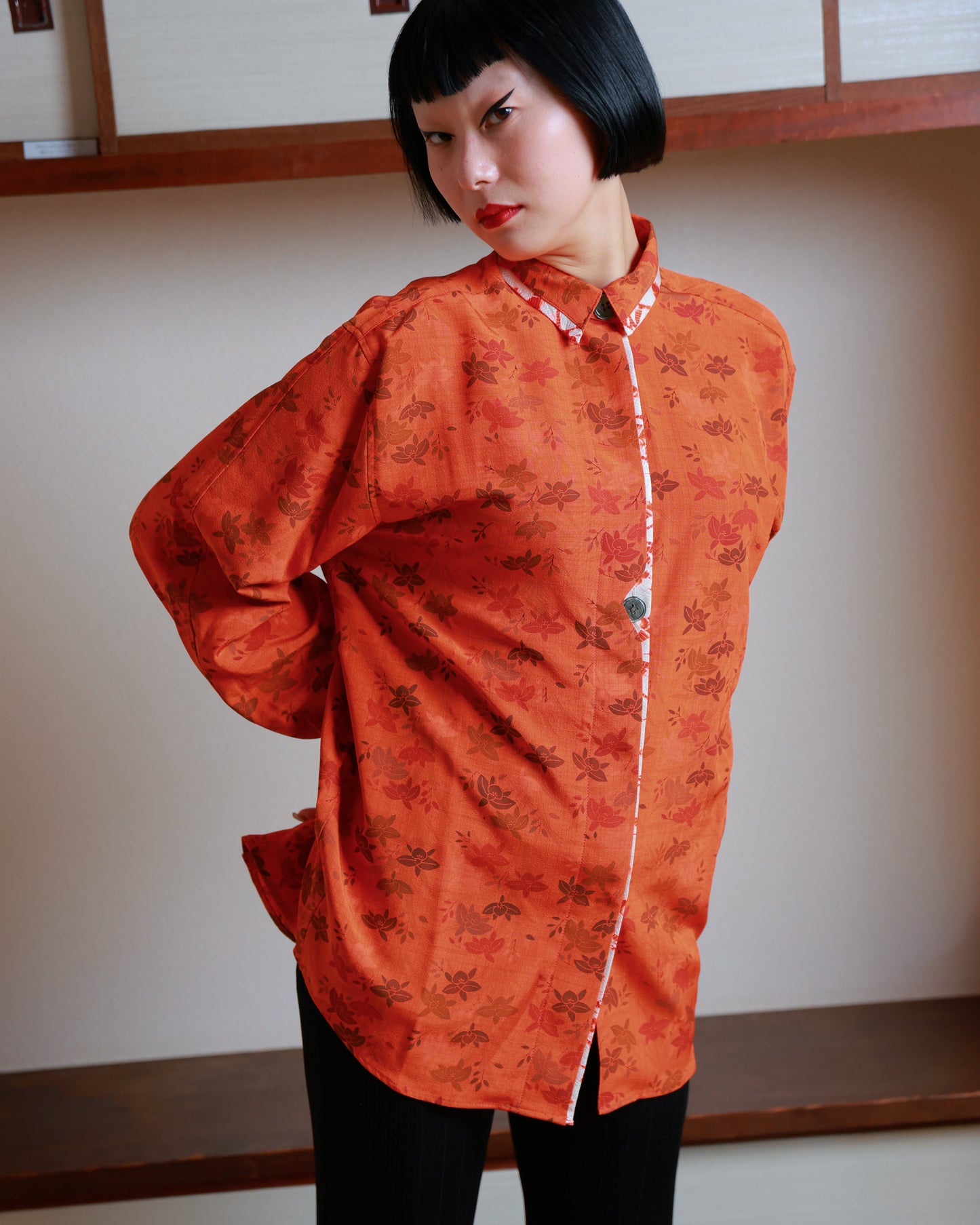 UPCYCLED KIMONO SHIRT・AKIMATSURI 秋祭