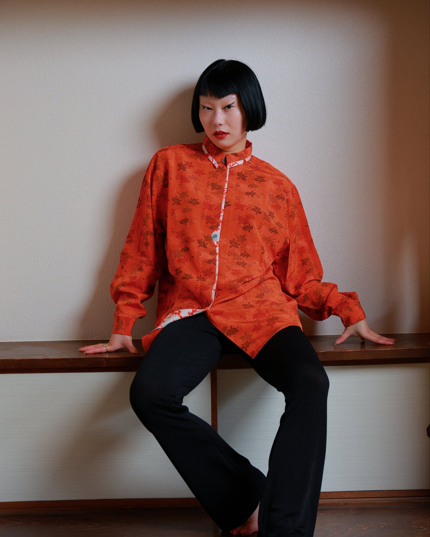 UPCYCLED KIMONO SHIRT・AKIMATSURI 秋祭