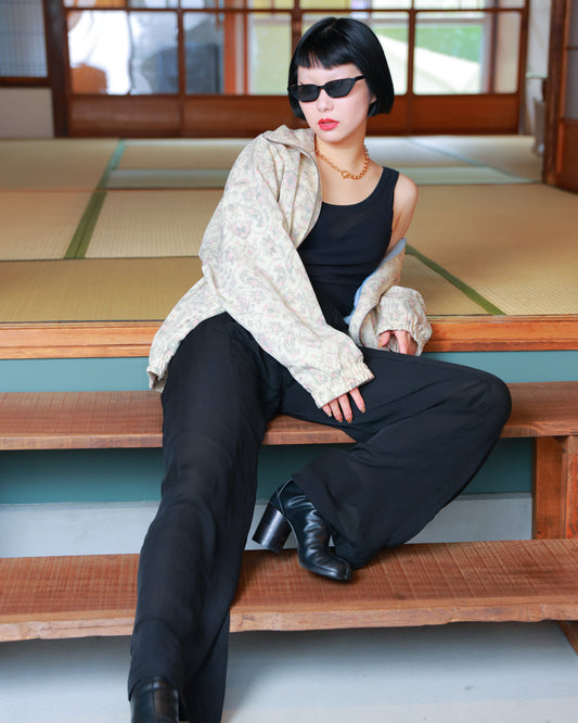 UPCYCLED KIMONO JACKET・MUTSU NO HANA 六花