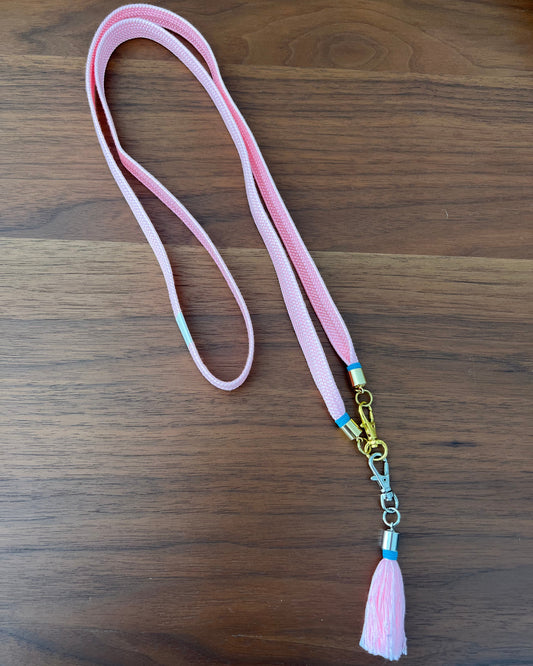 UPCYCLED OBI-JIME PHONE STRAP・SAKURAIRO 桜色