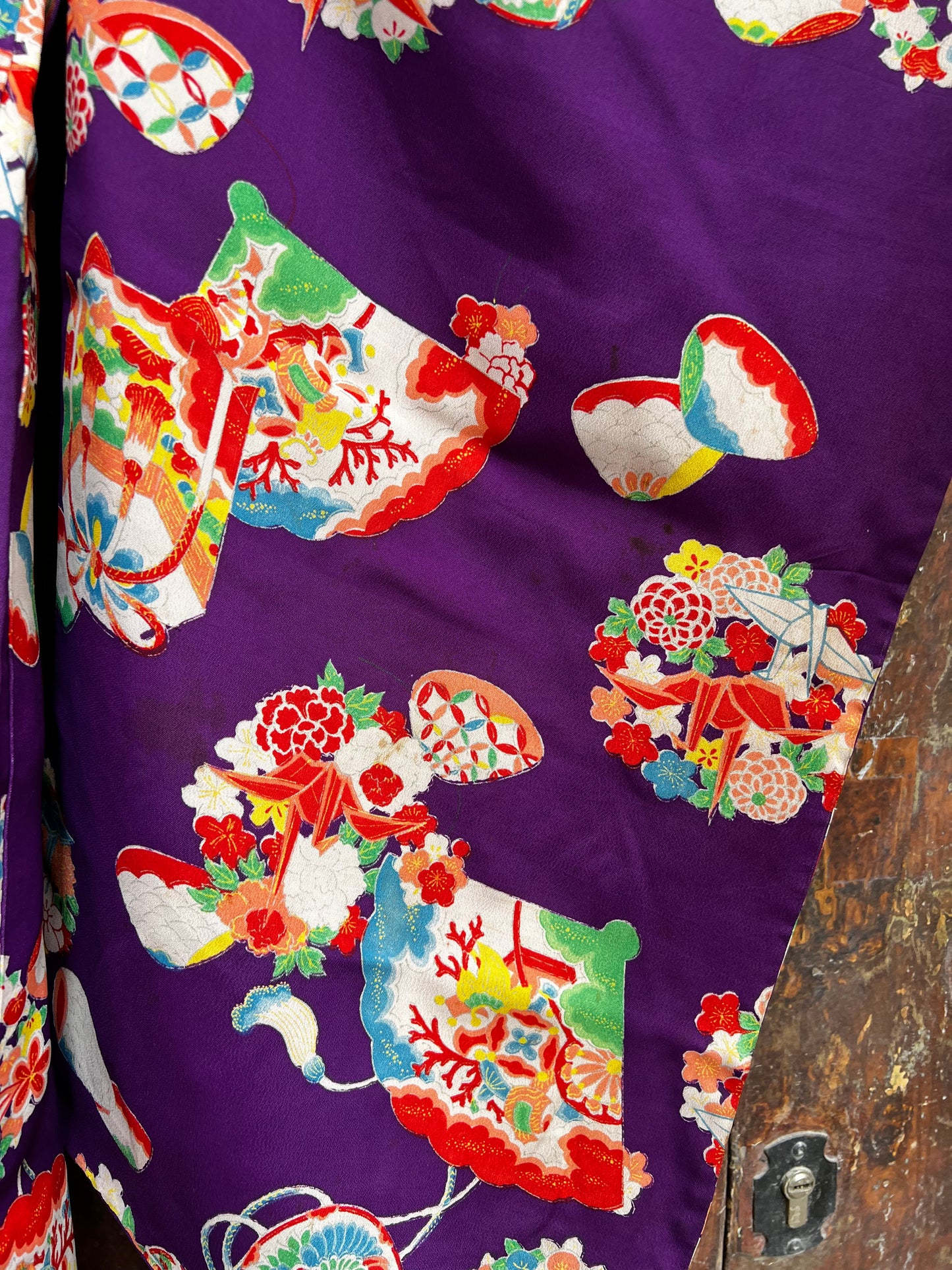 Antique Silk Haori Jacket・YUMETEBAKO 夢手箱