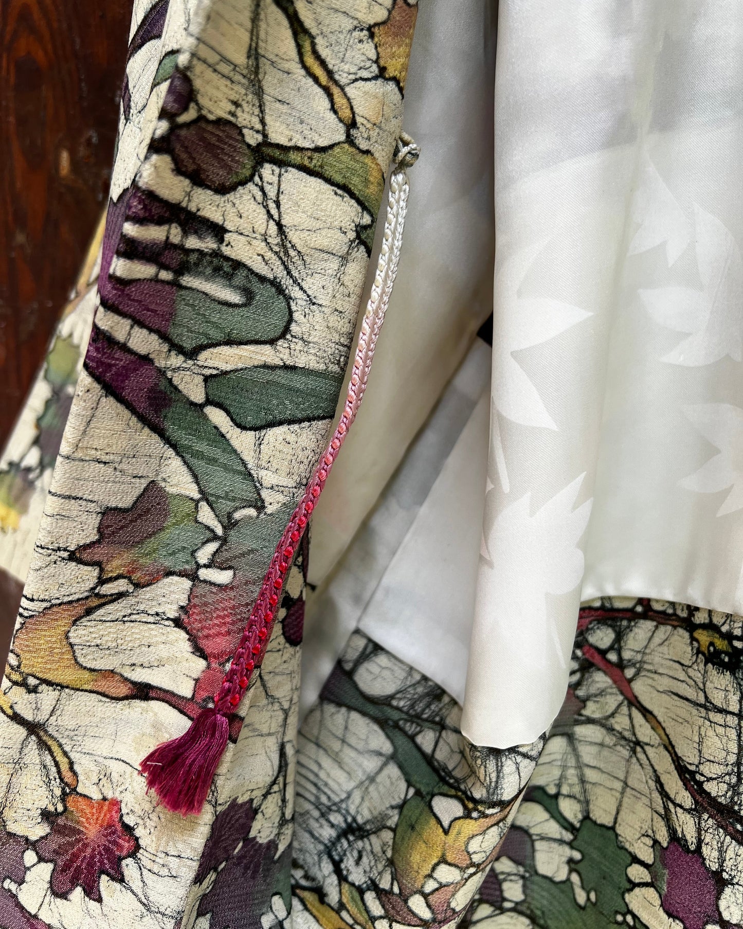 Vintage Silk Haori Jacket · HANAMEIRO 花迷路