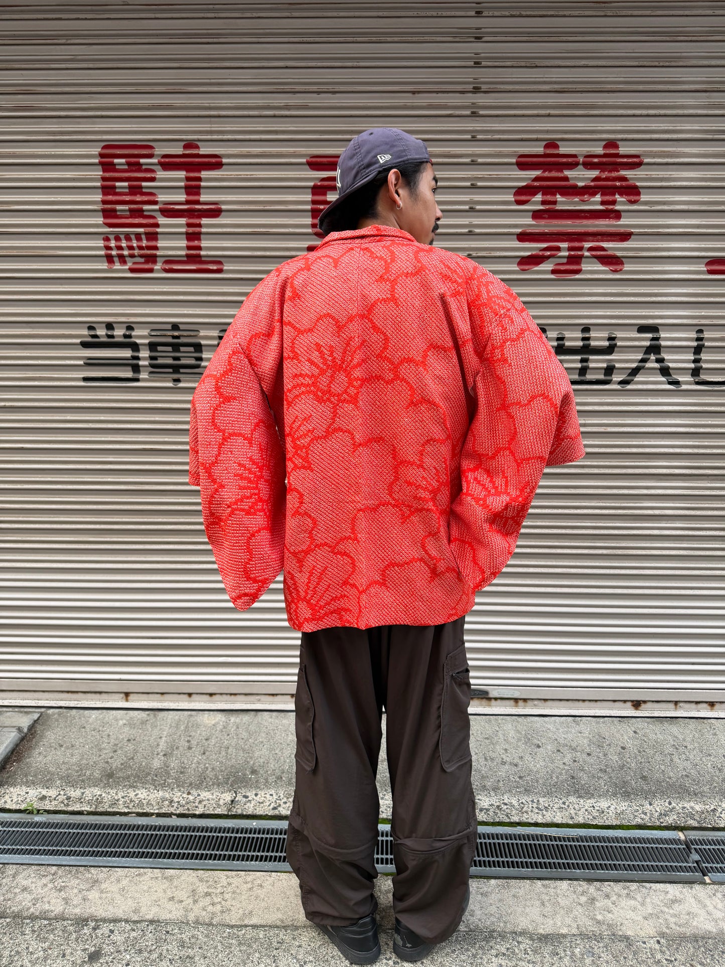 Vintage Shibori Haori Jacket・SHUKA・朱華