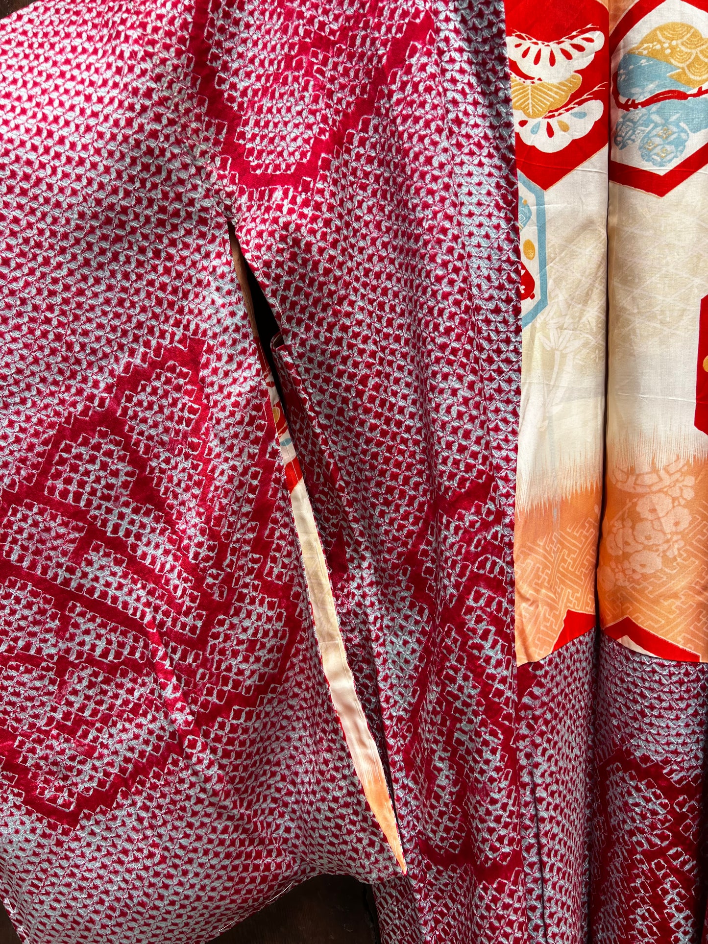 Antique Shibori Haori・HIOHGI 緋扇