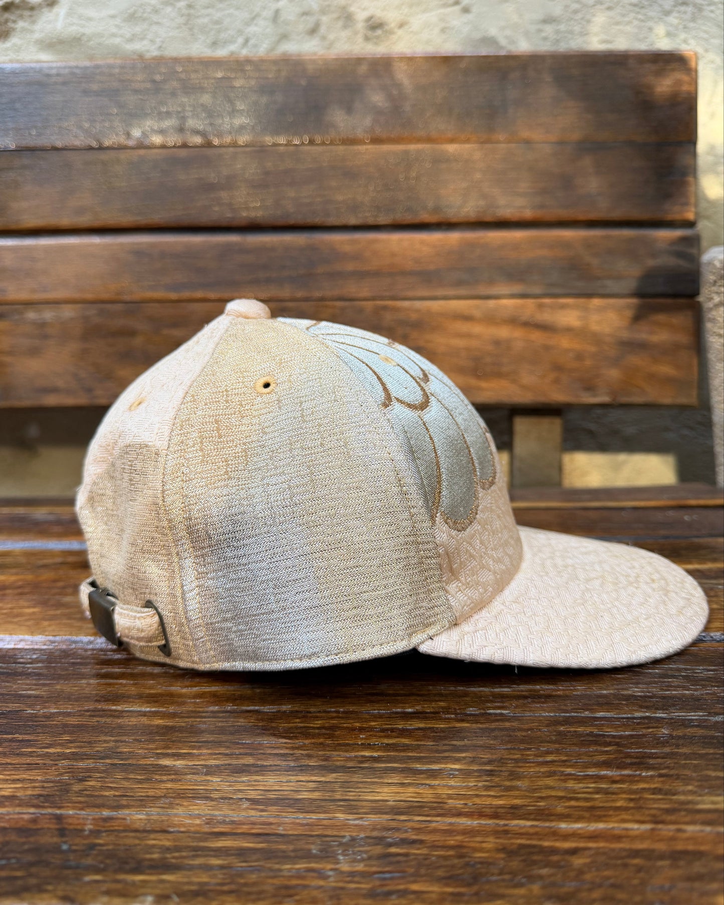 UPCYCLED OBI BASEBALL CAP・HANA 華