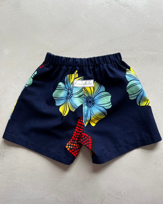 Upcycled Cotton Shorts 2-3 year old・YAKA 夜華