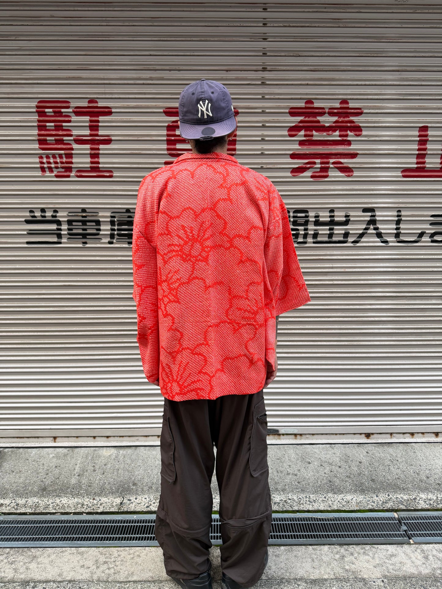 Vintage Shibori Haori Jacket・SHUKA・朱華