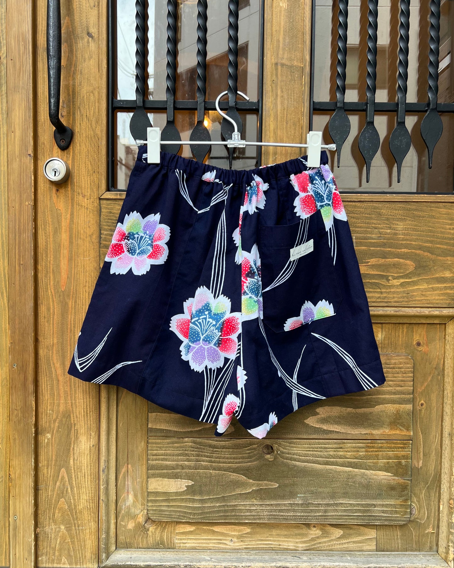 UPCYCLED YUKATA SHORTS・MUNEKYUN 胸キュン