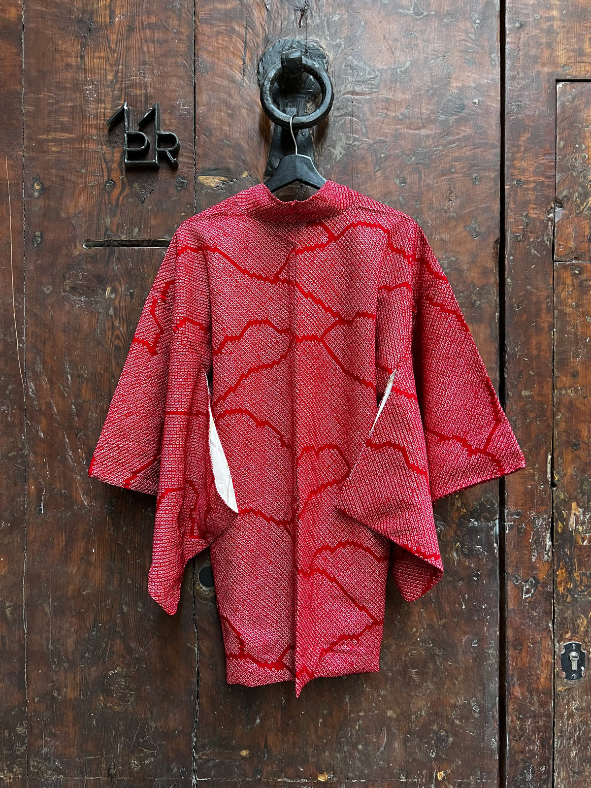 Vintage Shibori Haori・Benika 紅華