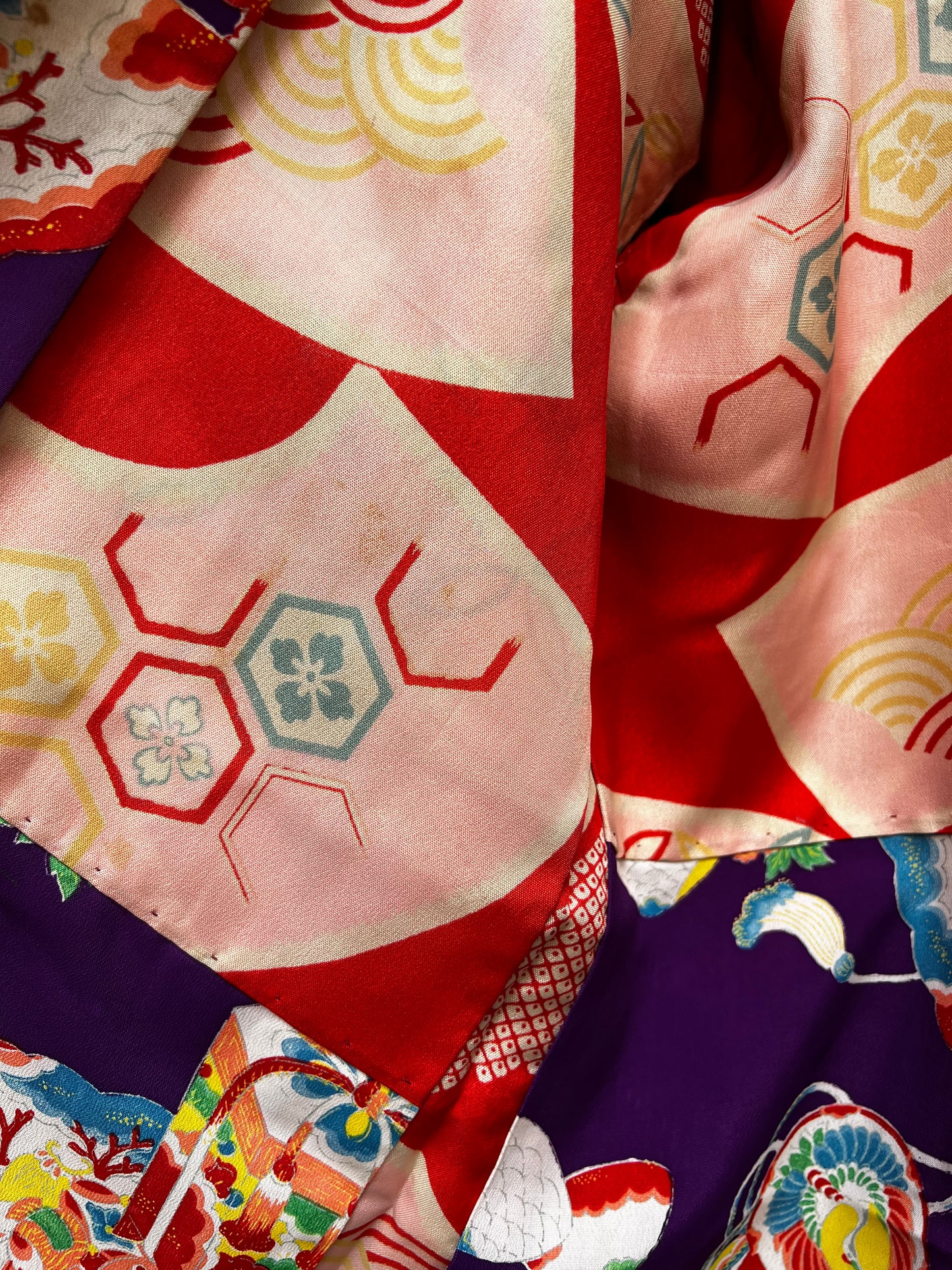 Antique Silk Haori Jacket・YUMETEBAKO 夢手箱