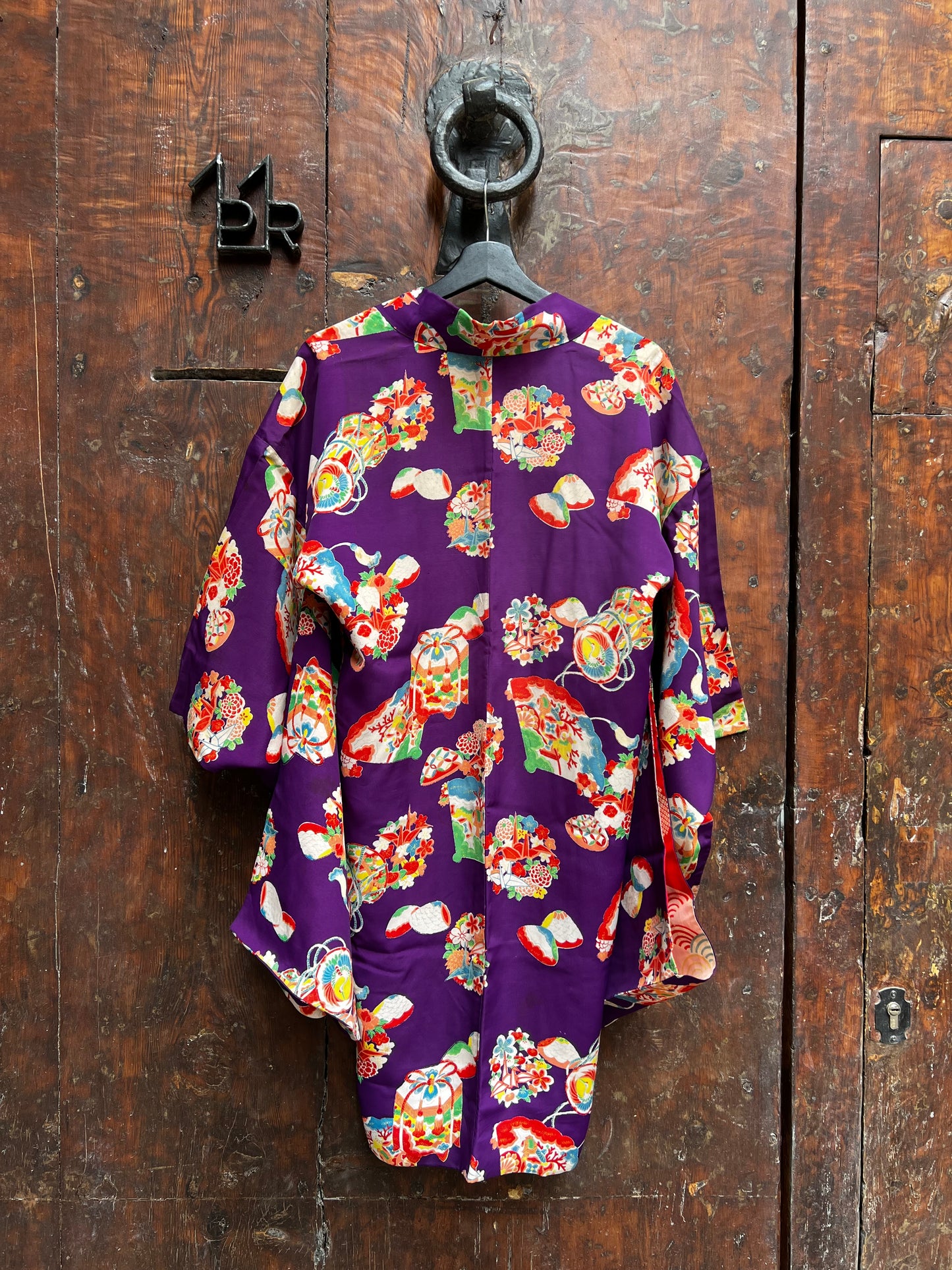 Antique Silk Haori Jacket・YUMETEBAKO 夢手箱