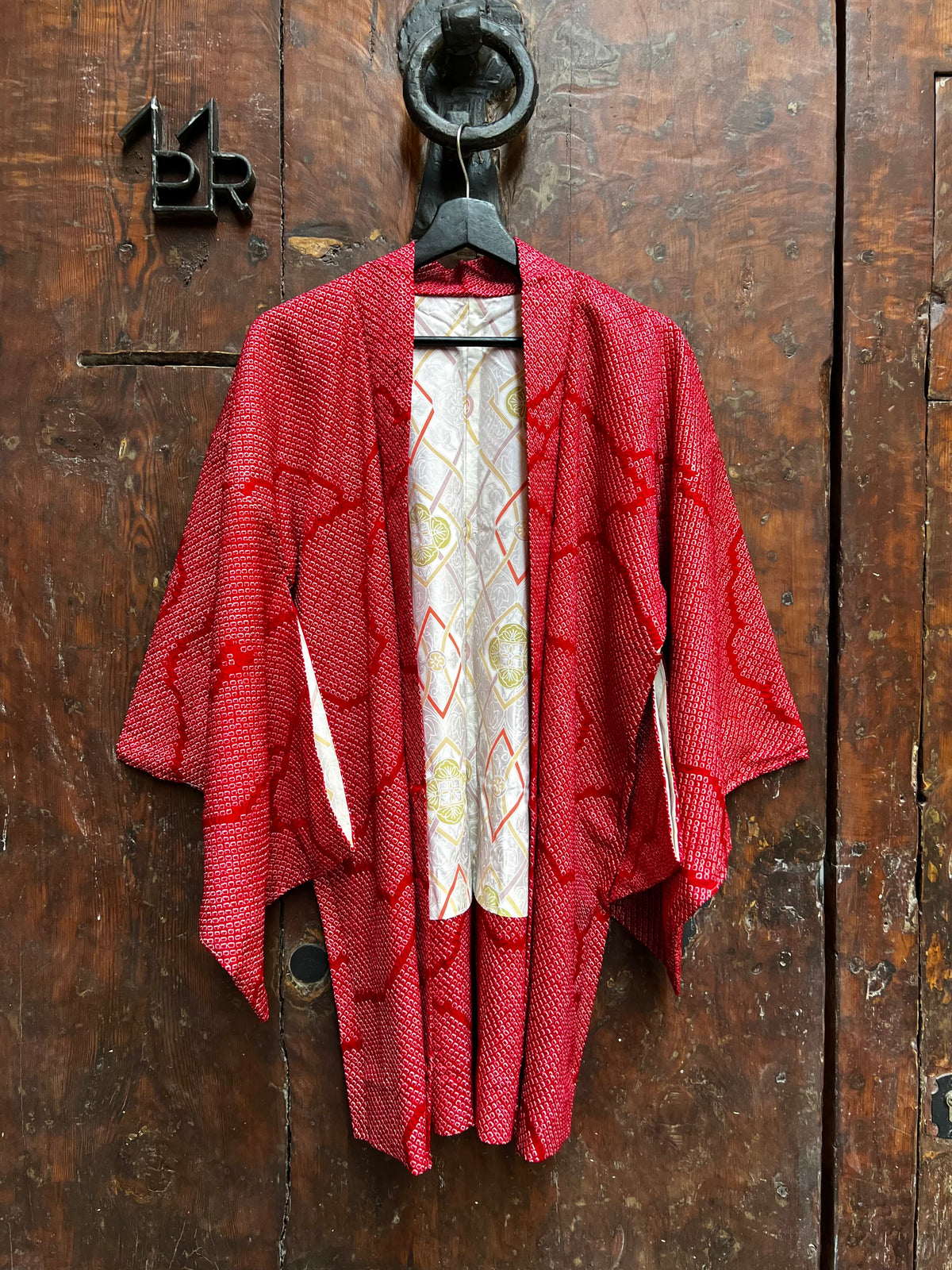 Vintage Shibori Haori・Benika 紅華