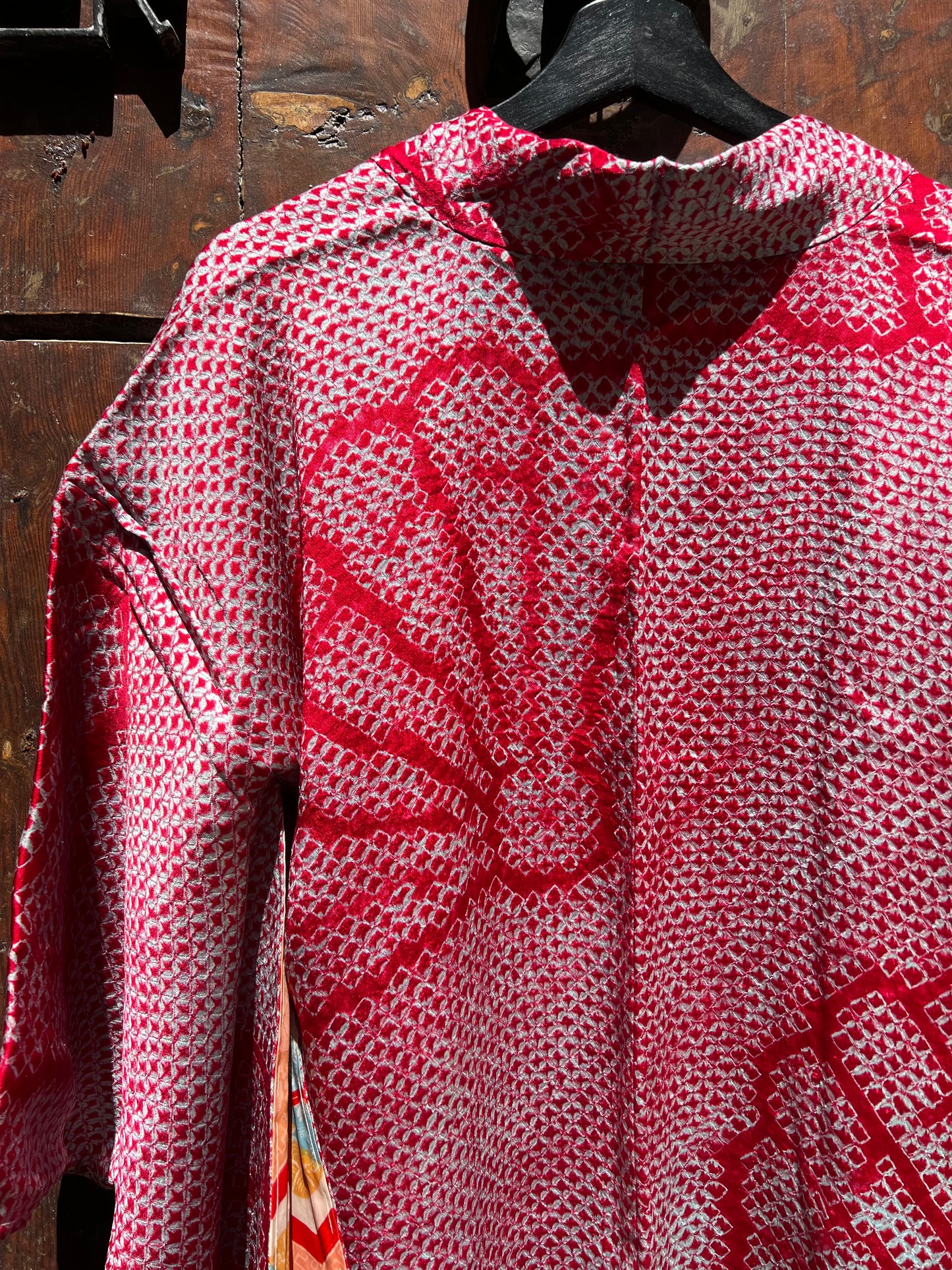 Antique Shibori Haori・HIOHGI 緋扇