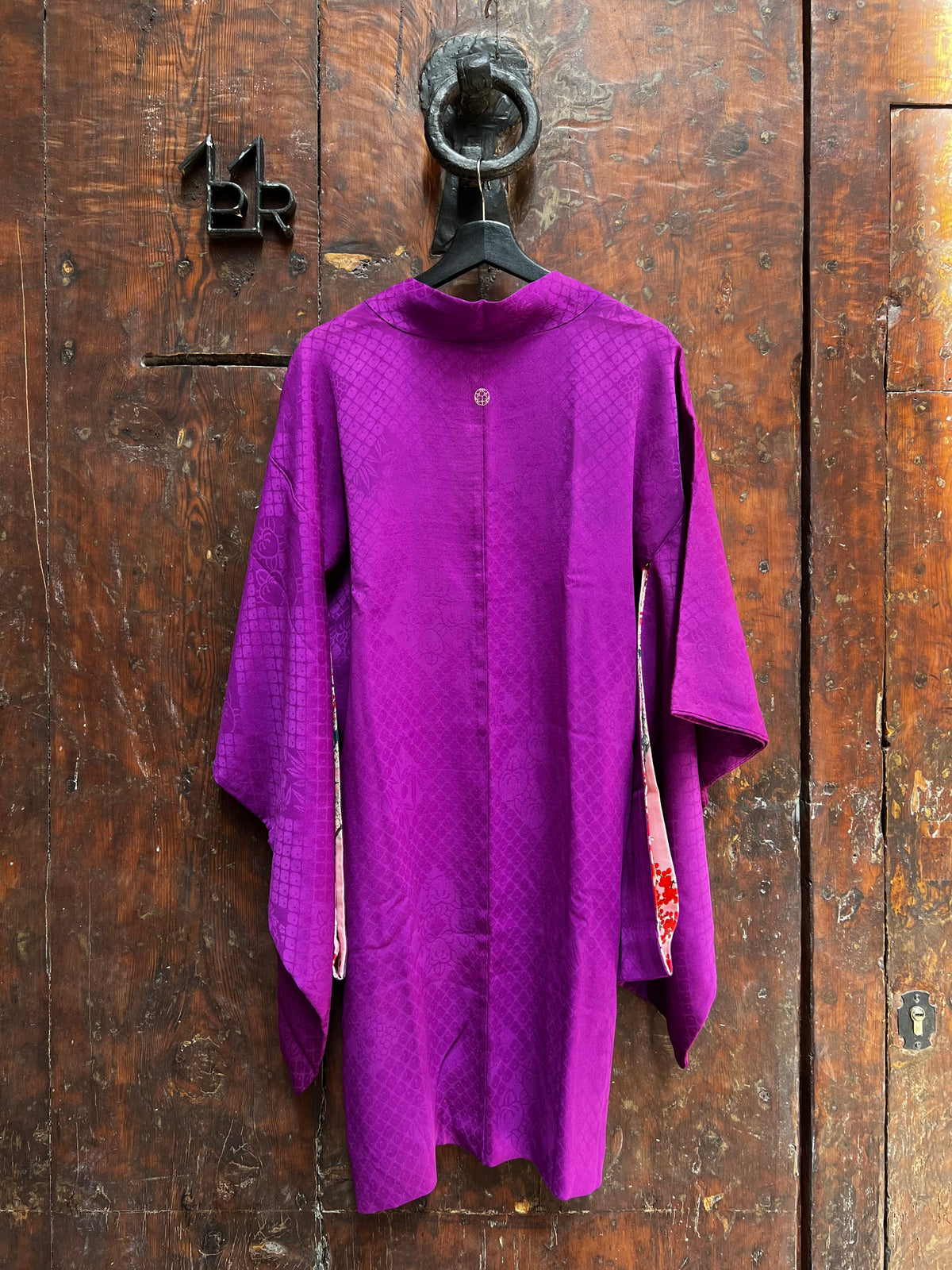 VINTAGE SILK HAORI JACKET・HANA MABUSHI 花眩