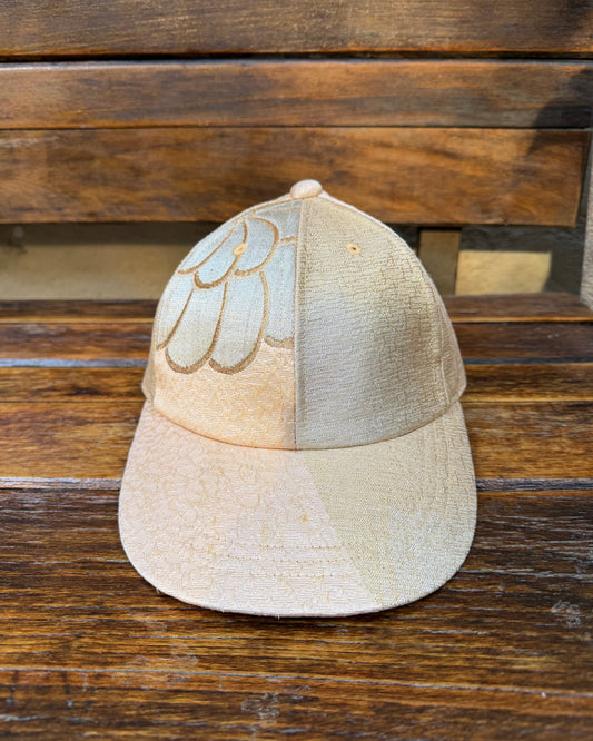 UPCYCLED OBI BASEBALL CAP・HANA 華