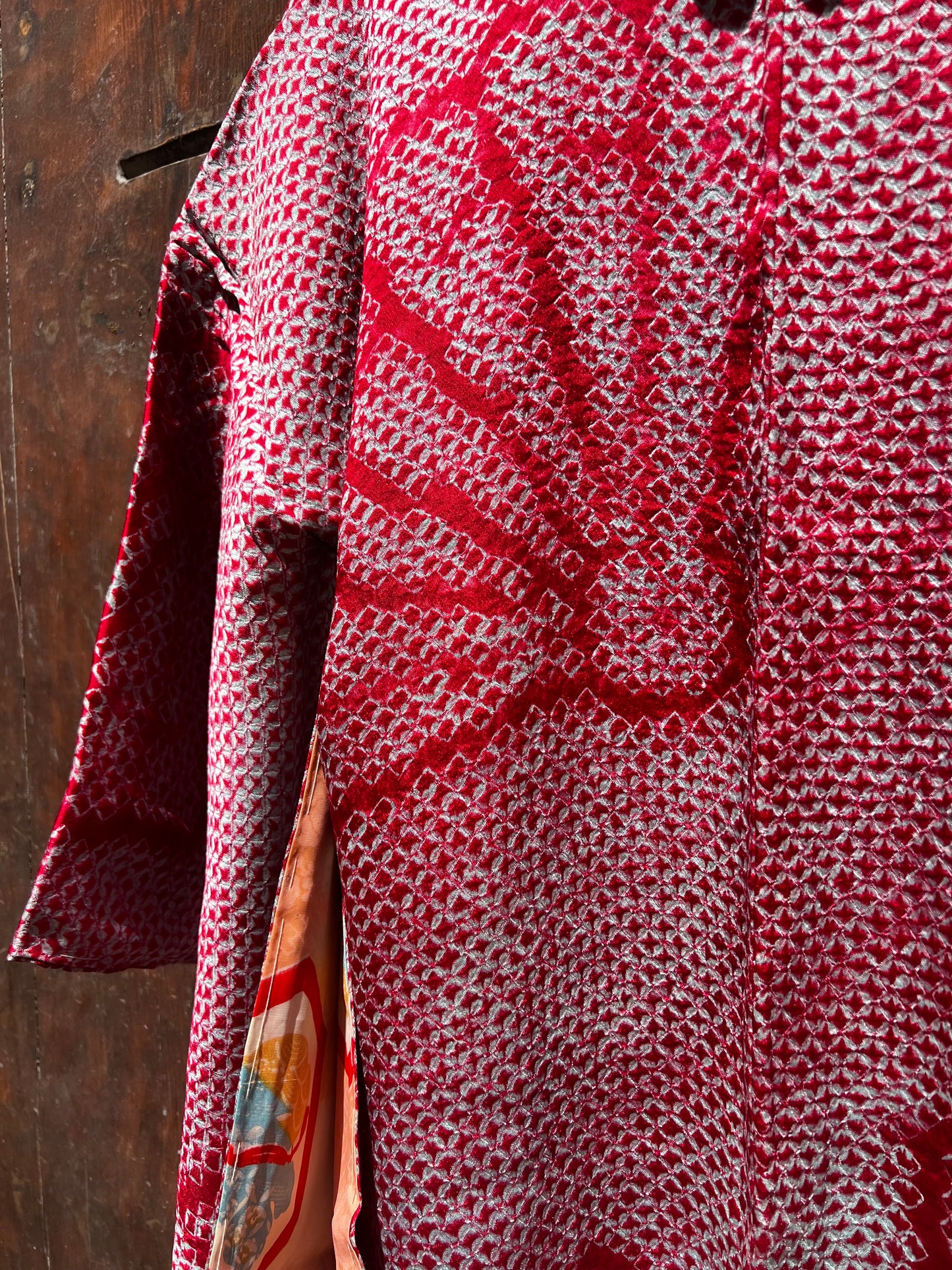 Antique Shibori Haori・HIOHGI 緋扇