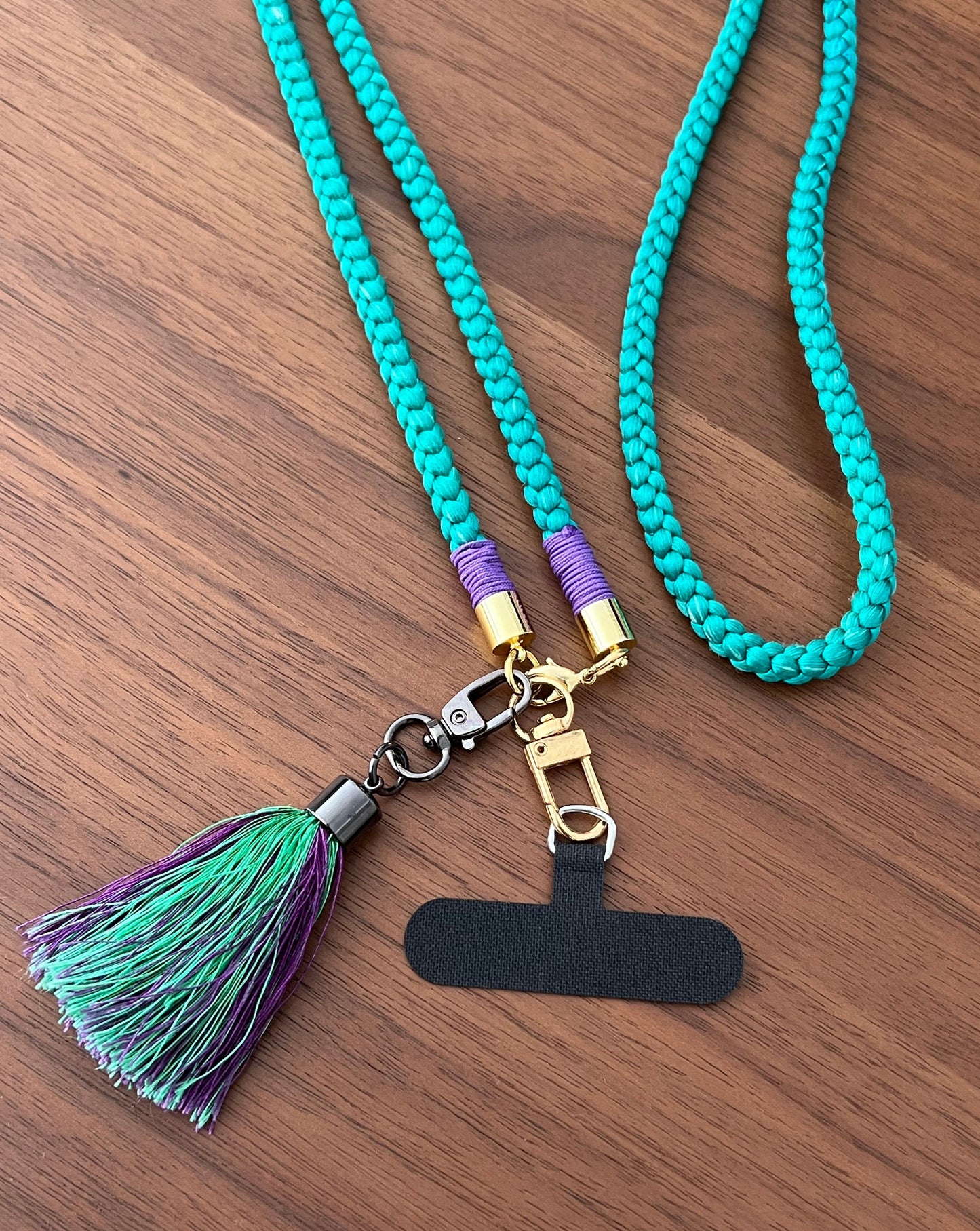 UPCYCLED OBI-JIME PHONE STRAP