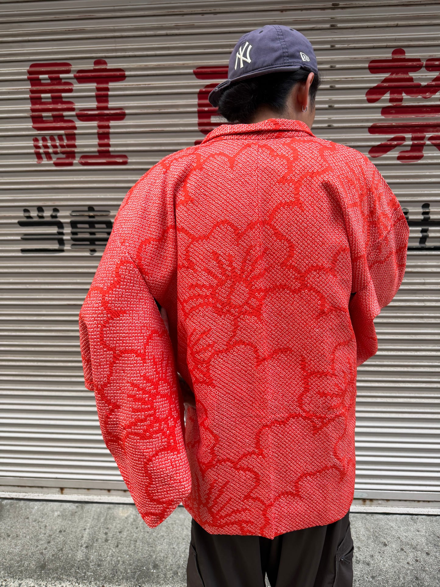 Vintage Shibori Haori Jacket・SHUKA・朱華