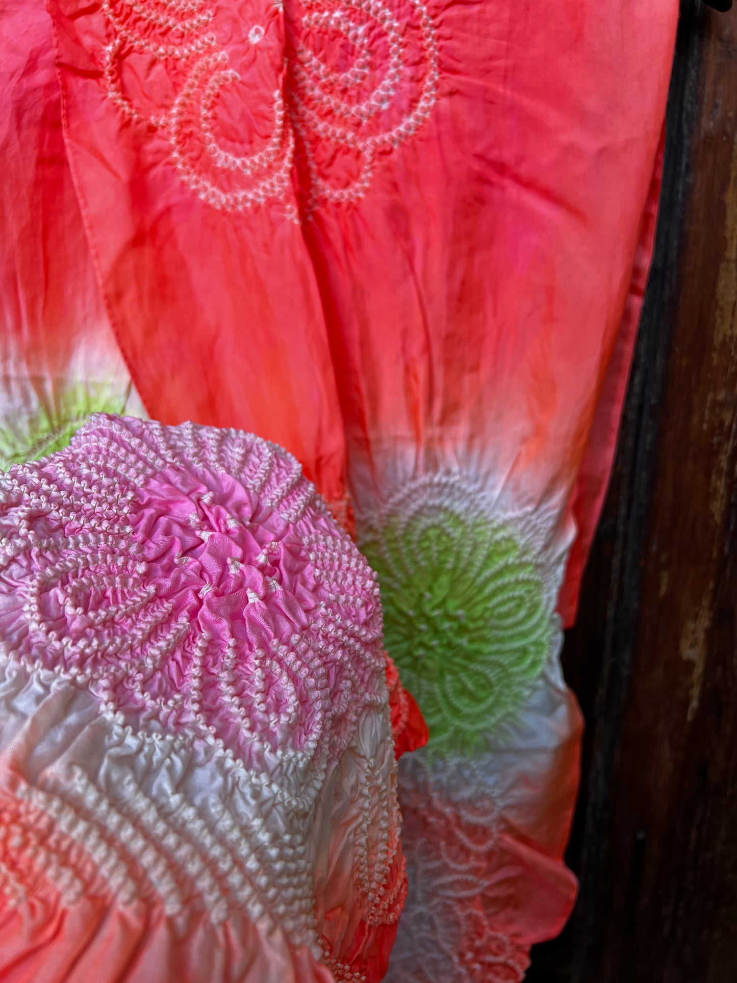 LARGE SILK OBIAGE / SCARF・