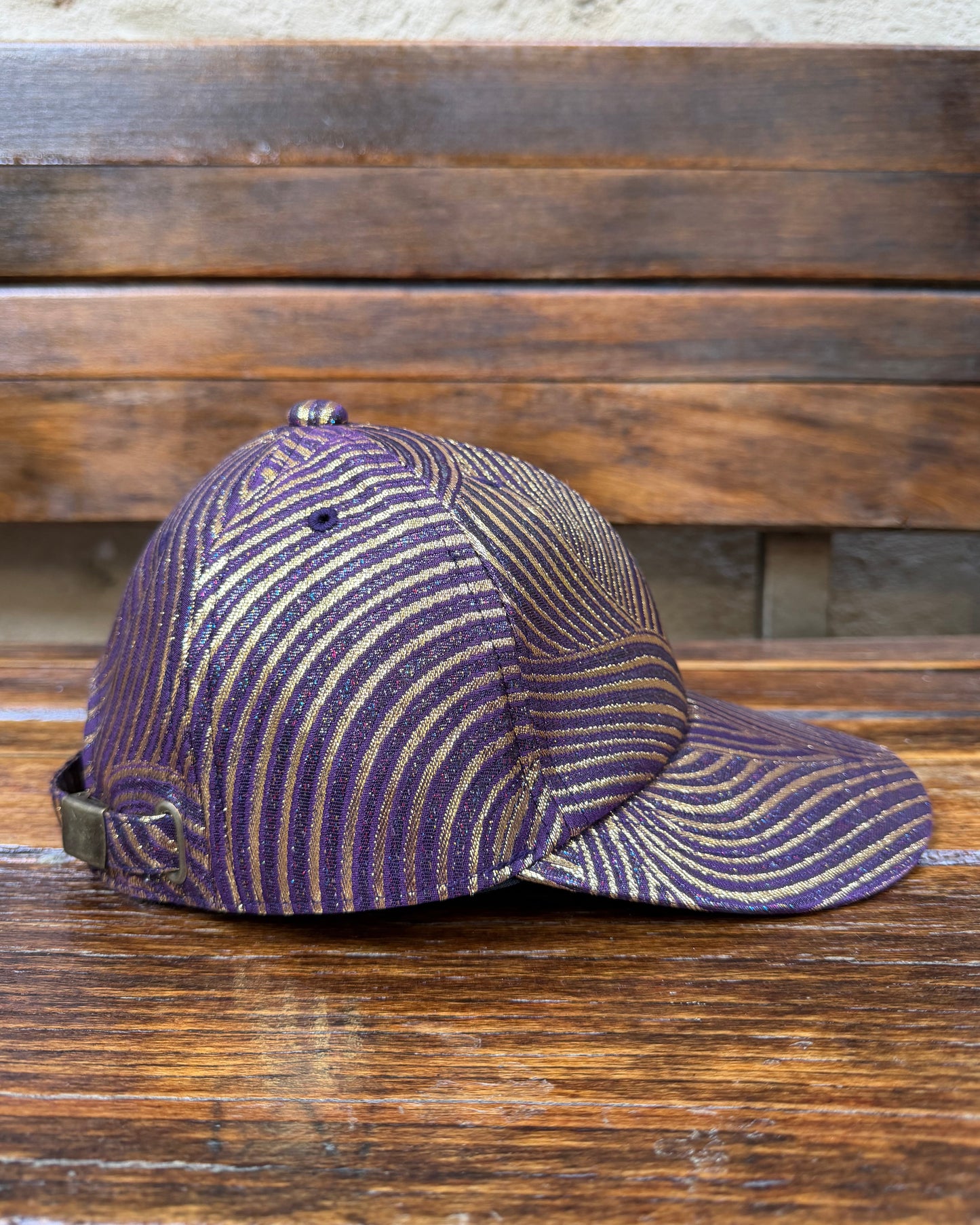 UPCYCLED OBI BASEBALL CAP・KIBATSU 奇抜