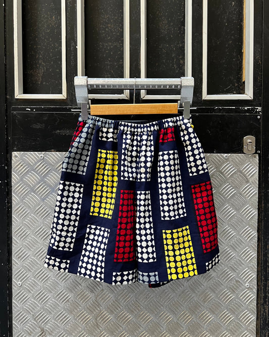 Upcycled Yukata Cotton Shorts · DOTTO ドット