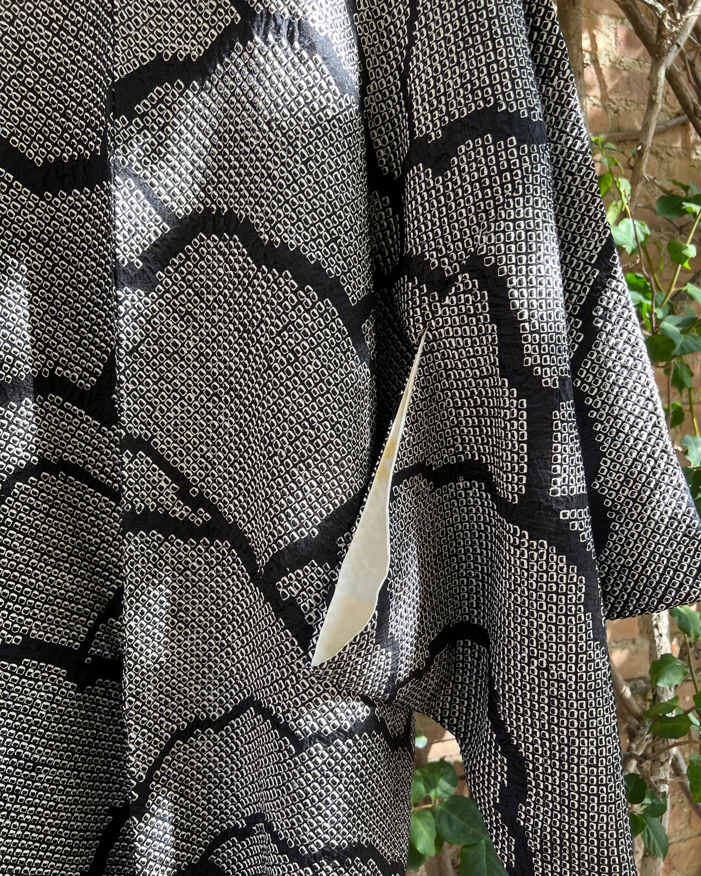 SHIBORI HAORI・KURO 黒