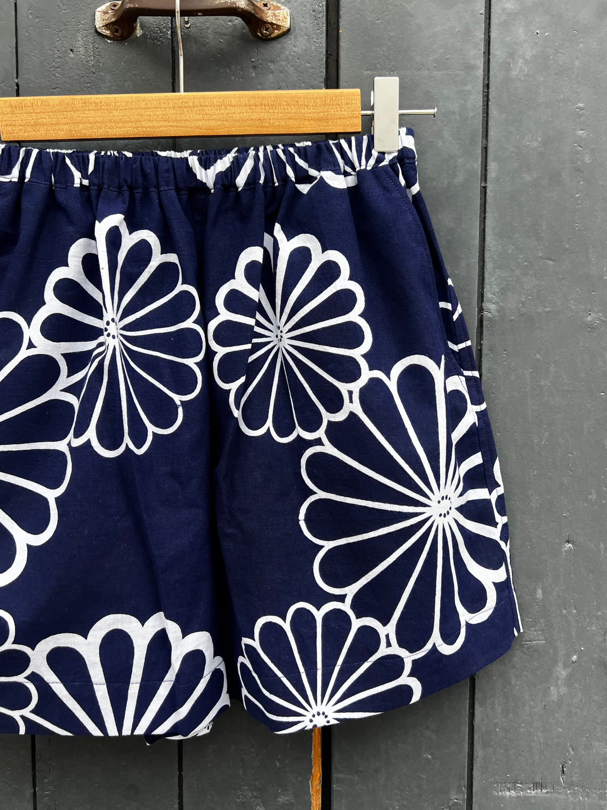 UPCYCLED YUKATA SHORTS・NATSUYASUMI 夏休み